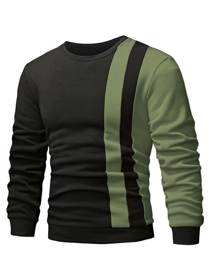 Men Colourblock Sweatshirt